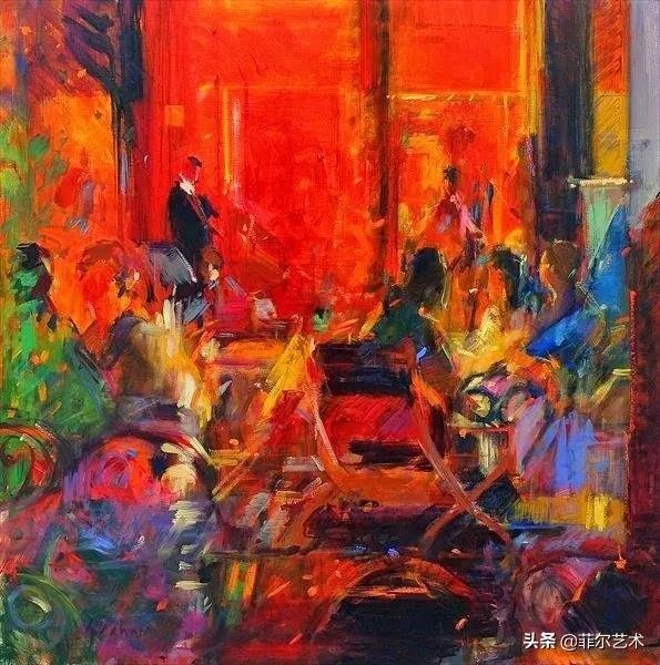 色彩!「油画欣赏」生动鲜明的色彩,一种独特的华丽风格