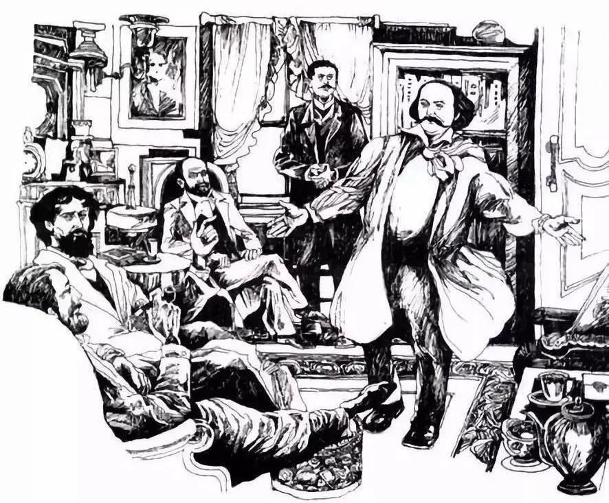  屠格涅夫|福楼拜家的星期天