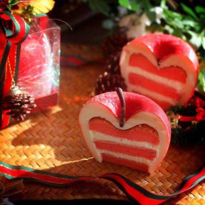  网红|妈妈最拿手的网红圣诞巧克力苹果蛋糕：，被我偷学到了