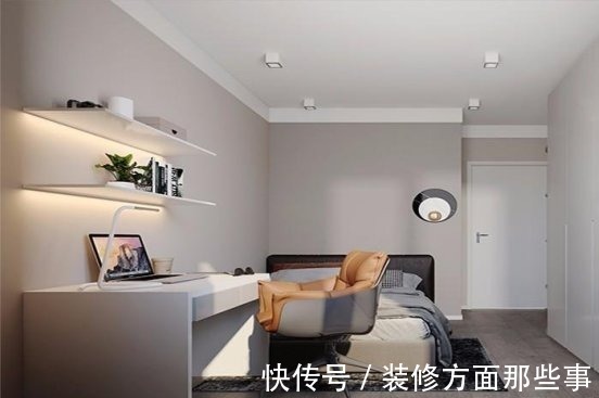 无主灯|78平黑灰白极简风，时尚大气无主灯设计，更凸显年轻的气息