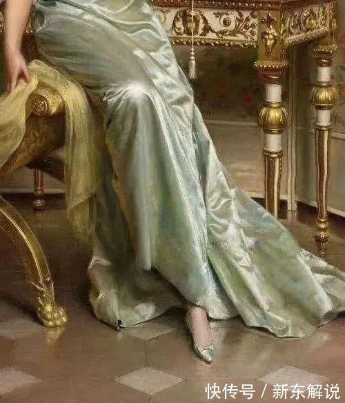 油画$西方艺术大师们的油画作品细节,望尘莫及!