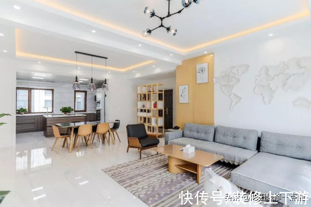 案例|190平北欧装修实景案例