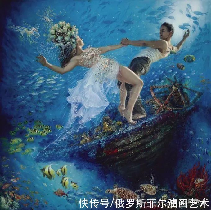 曼努克&自然野性!亚美尼亚女艺术家曼努克的唯美油画作品欣赏