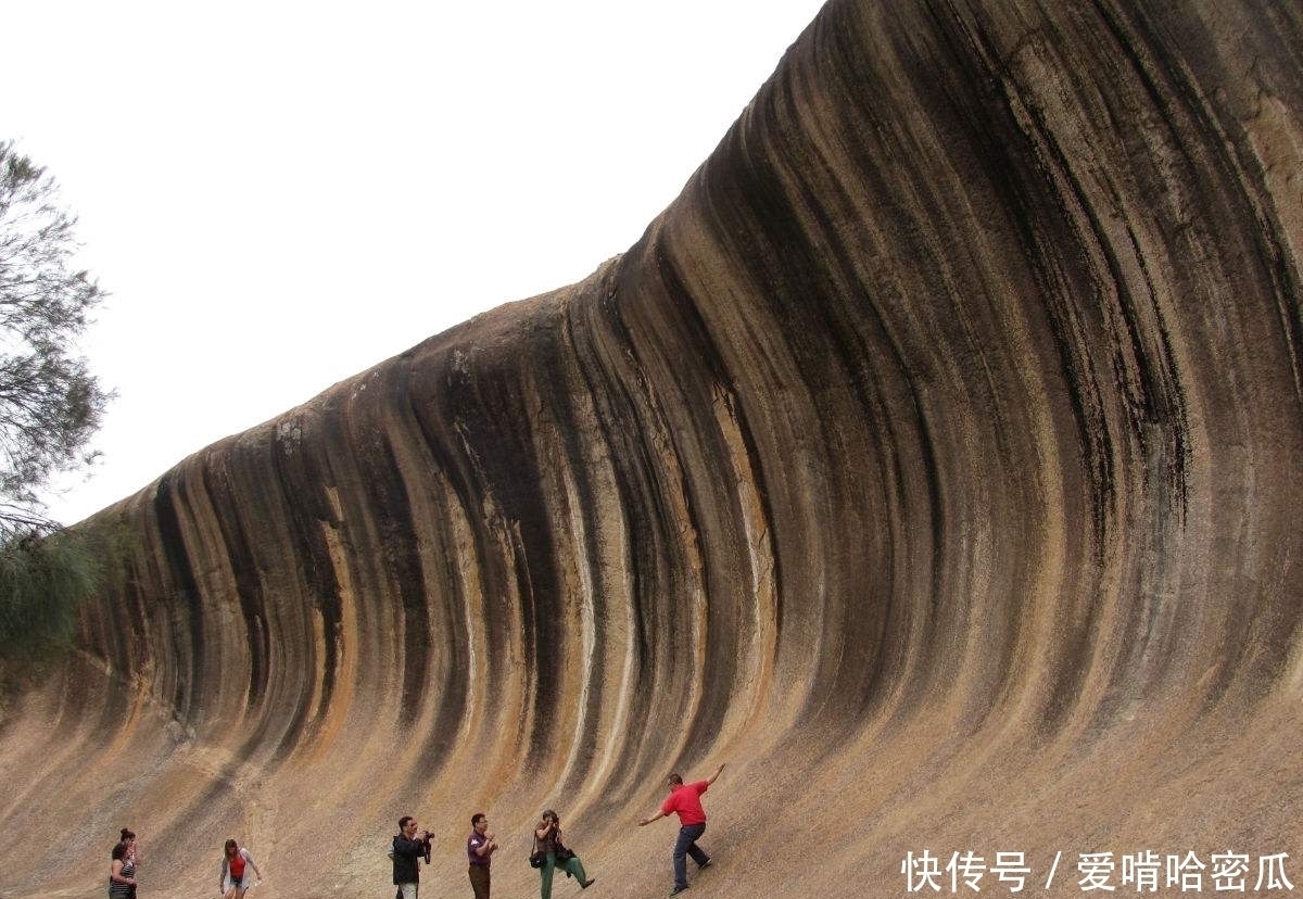 波浪岩|被定格住的“海浪”，游客：罕见的地质奇迹，大自然的神奇魅力！