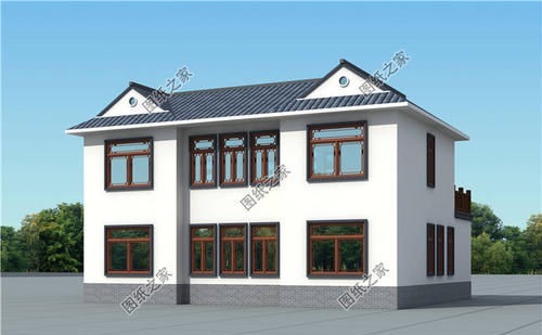 x2|120平米左右农村小四合院设计，韵味十足，领略中式建筑的美