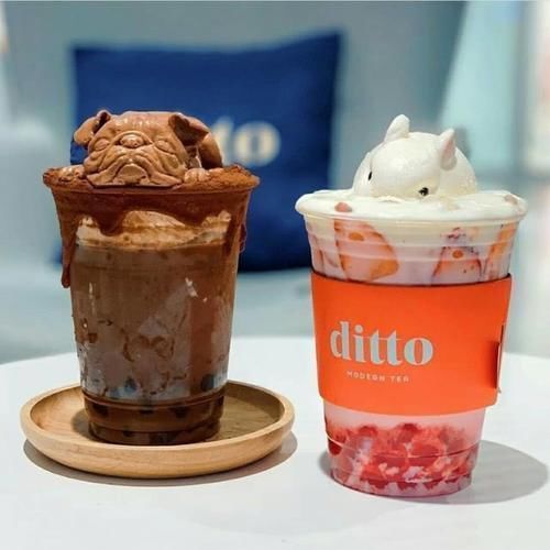 奶茶|韩国最可爱的“奶茶”,60元一杯顾客抢着买,拿到也舍不得吃