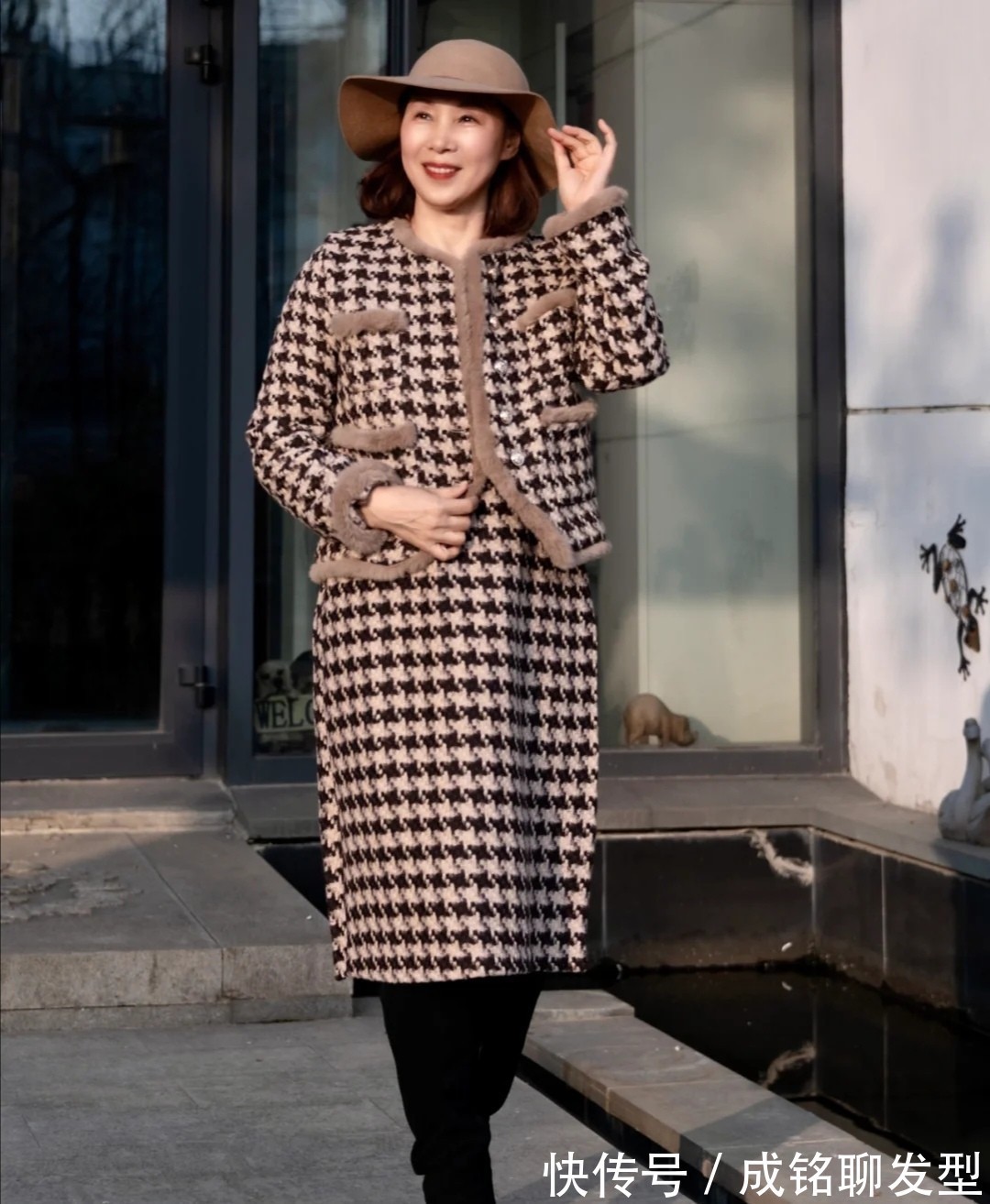 优雅 120斤的微胖奶奶也太会穿了吧,精致搭配优雅气质,看不出有65岁