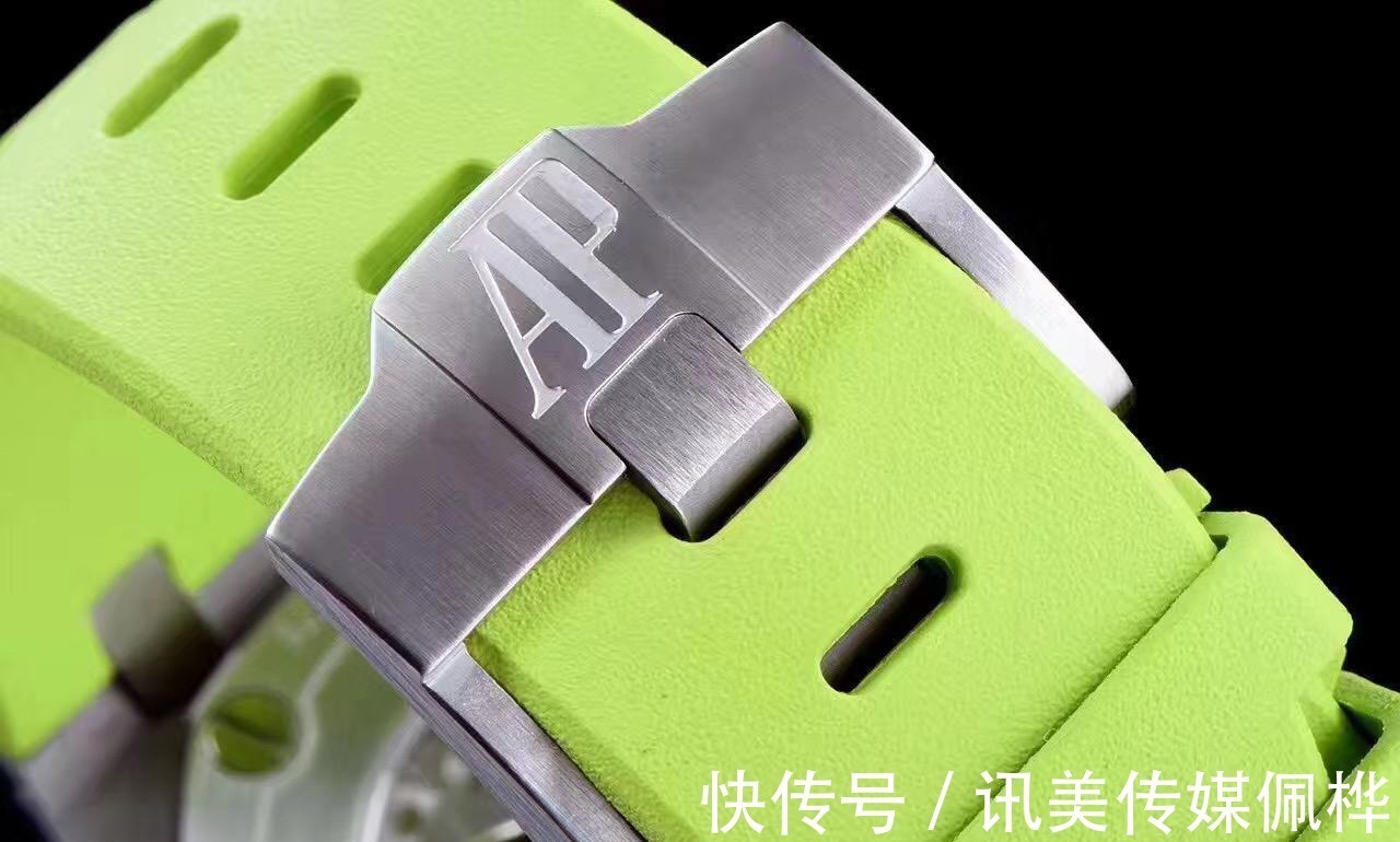 品鉴 JF厂爱彼AP15710彩色系绿盘复刻表品鉴会不会一眼假?