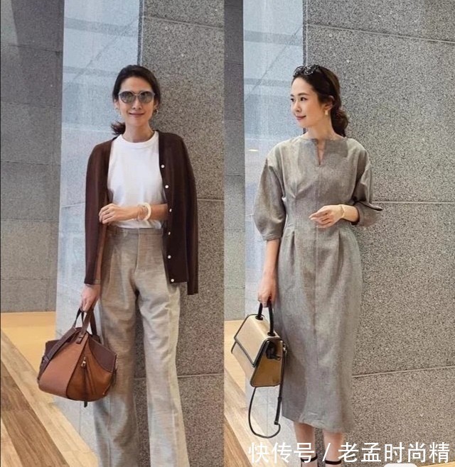 半身裙|50岁女性这么穿衣才叫好看,释放最自然的一面