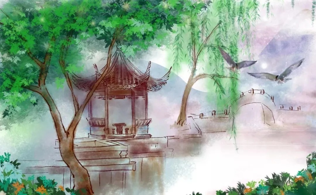 肉麻@老和尚睡不着觉,写了首肉麻情词,从开篇美到结尾……