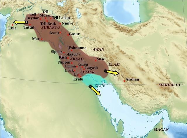 世界史|阿卡德王国是何时灭亡的,《世界史》中记载的时间前后不一样
