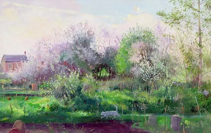 陌上花开!英伦风情的陌上花开——蒂莫西·伊斯顿的风景油画