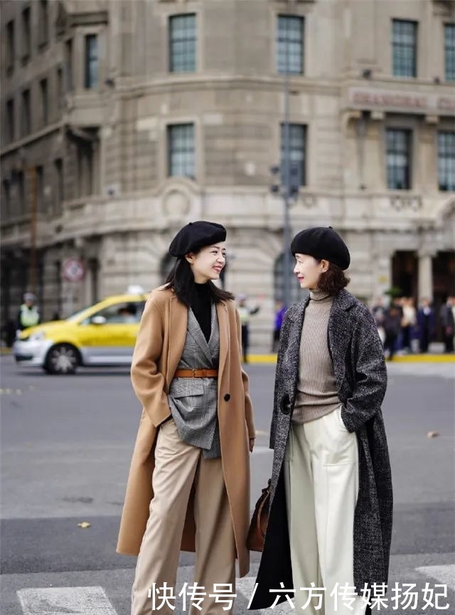 半身裙|穿棕色大衣总显老?记住这3点穿搭细节,立马年轻又有女人味