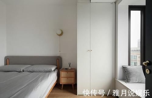 玄关|她把客厅一分为二,家里多间房,再把电视请出家,生活简单又幸福