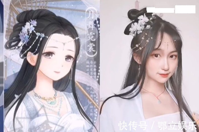 嫦娥|动漫发型神还原!第一个惊艳,第二个用心,第三个才是一比一复刻