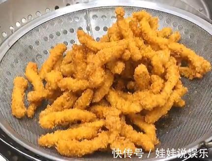 面包糠|炸鸡柳你还去外面买？大厨教你自己做，一盘成本不到10块钱！吃嗨