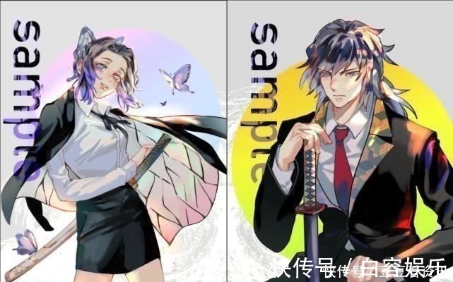 扮相|全员西装!《鬼灭之刃》集体一秒长大成人,不是真爱粉都认不出