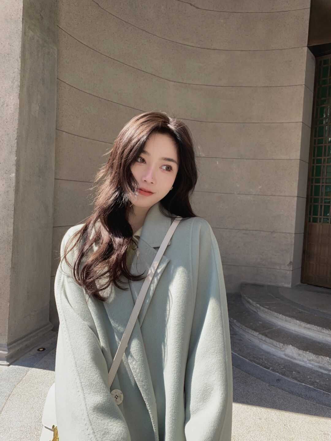 针织开衫|天冷了,适合普通人的大衣冬季穿搭,不露脚踝也不露腿,高级洋气