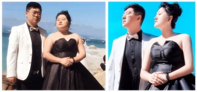 修图|“最强反差婚纱照”遭吐槽,修图前后差距大,新郎:这是我媳妇?