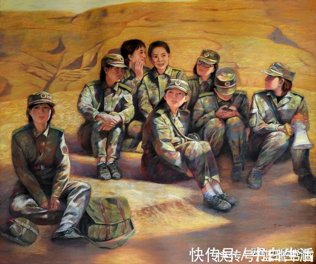 李虹$女画家李虹的绘画作品,让大家感受到了,她不俗的绘画天赋