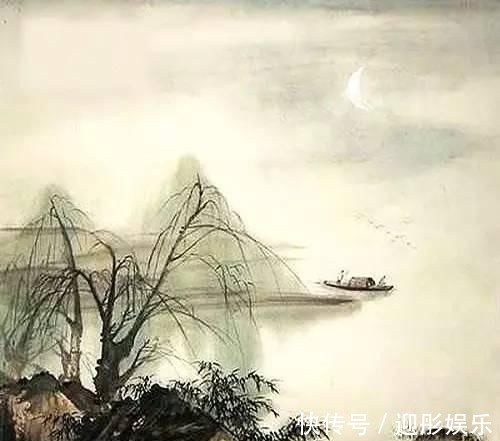 残月@柳永思念妻子写下一首词,全词语言优美情景交融,读来扣人心弦