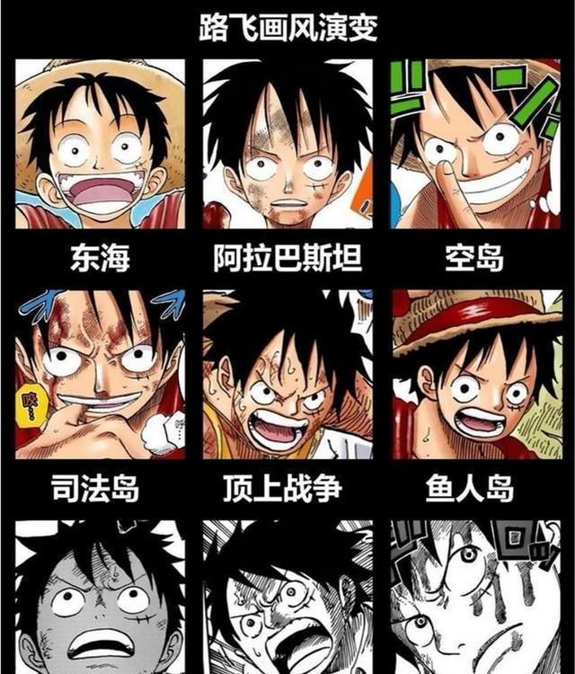 男主角|海贼王漫画画风变化,女性身材不如以前,比例失调太夸张