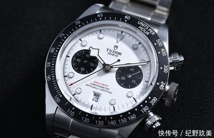 熊猫盘|实物惊艳!品鉴帝舵新款碧湾计时型精钢款腕表