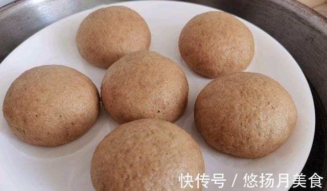 营养|方便简单的全麦馒头，好吃健康，营养美味！