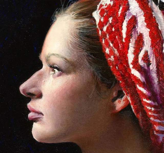 油画&他的油画,既有潇洒带劲的笔触,又有性感细腻温和的柔美