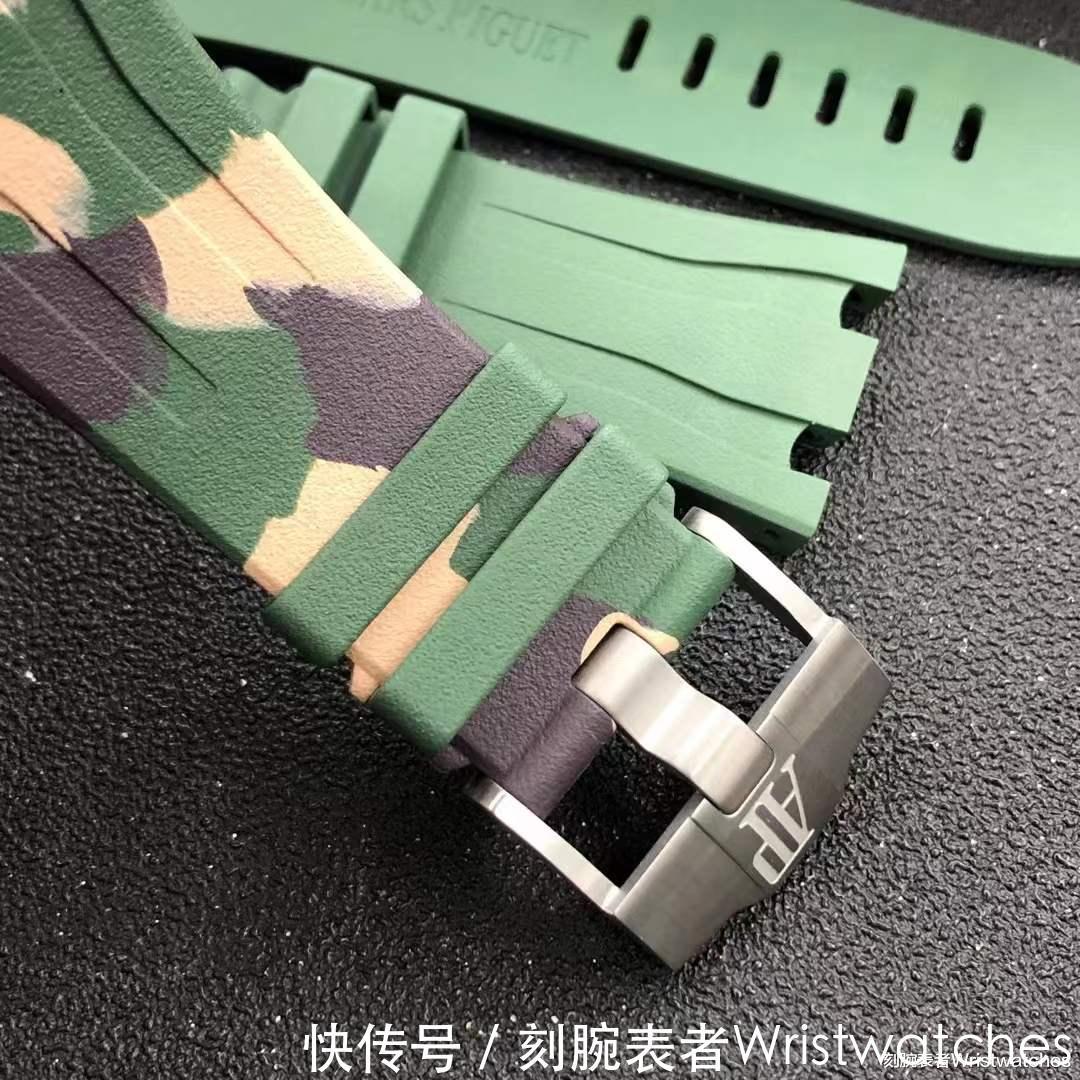 爱彼皇家橡树 JF厂爱彼皇家橡树离岸型26400「绿陶迷彩」复刻表品鉴!