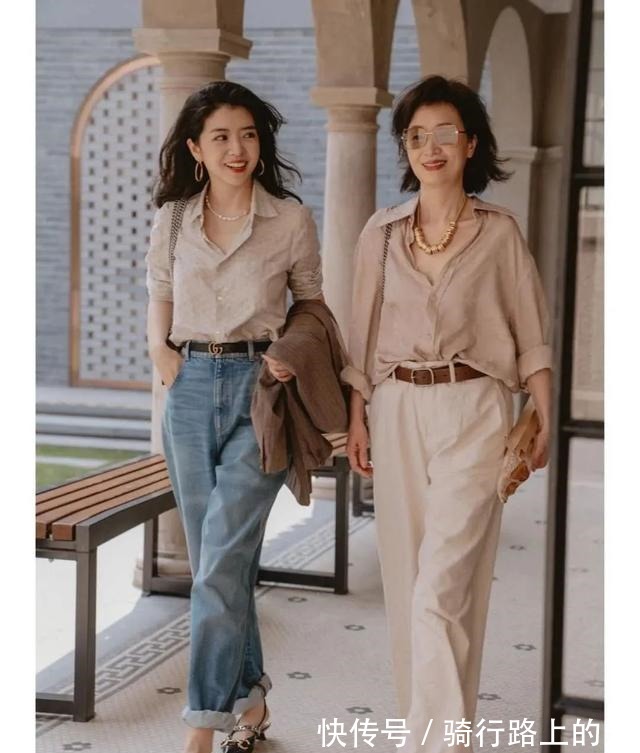 搭配 女人过了40岁少穿短袖配阔腿裤!推荐三木妈妈5套新搭配,真优雅!