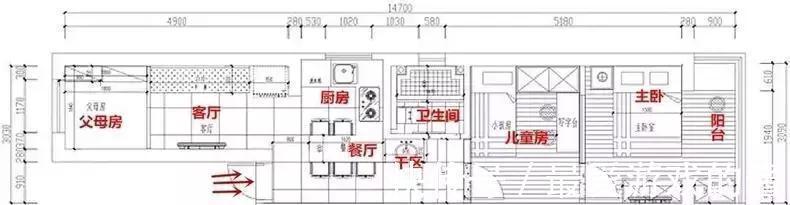 改造|一家五口的46㎡小屋强势改造,打破小空间局限,没有什么做不到!