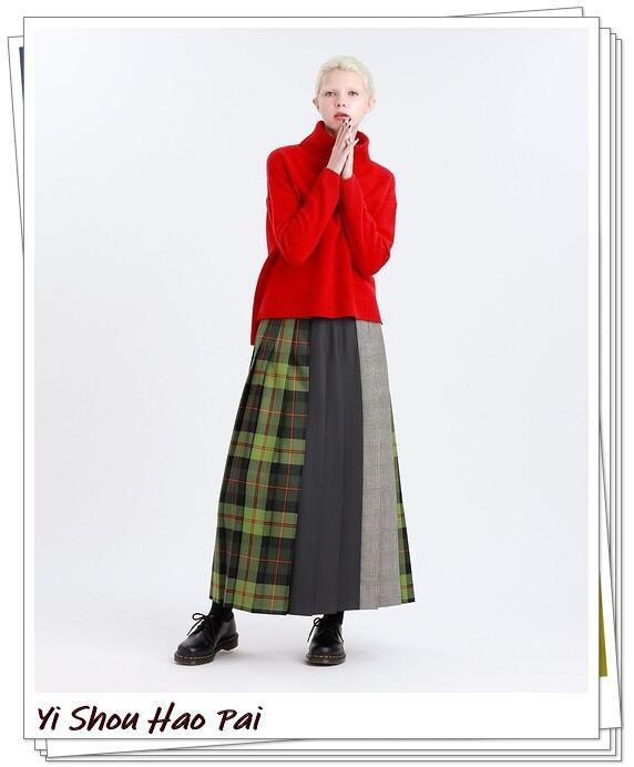 春节要带一点红！红色高领针织衫的20种搭配分享