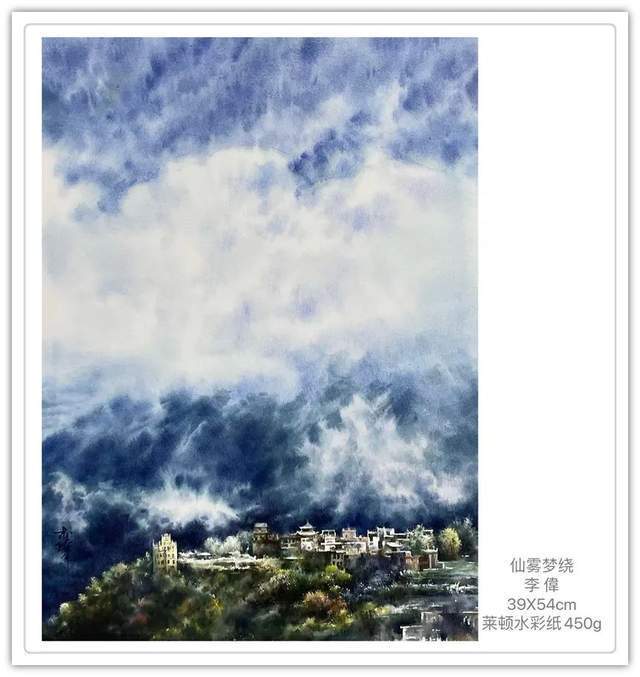 作品展|「浓情中秋·喜迎国庆」书画家李伟作品展