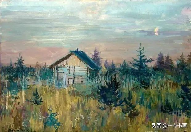 美术学院#阿巴库莫夫：被誉为俄罗斯的金笔，其画笔下都是净化的世界