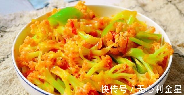 番茄炒软|酸甜开胃的番茄炒菜花，一道振奋食欲，健康营养的家常炒菜！