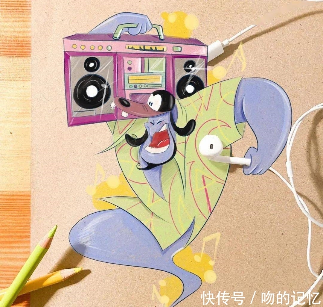 有没有|来看看,这组插图到底有没有用PS?