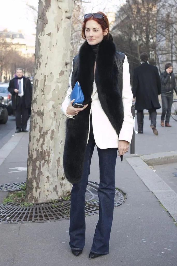  戴起来|天冷了，大围巾戴起来！