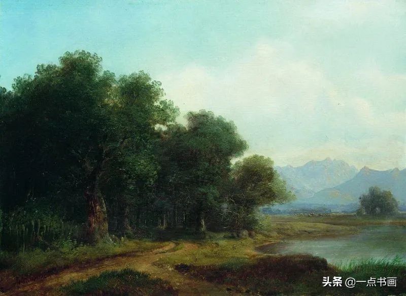 列夫·！光色优美的俄罗斯风景油画，如此迷人美丽