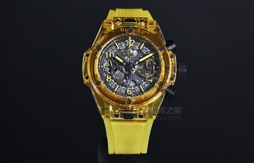 璀璨夺目 个性创新 品鉴宇舶表的黄色蓝宝石腕表