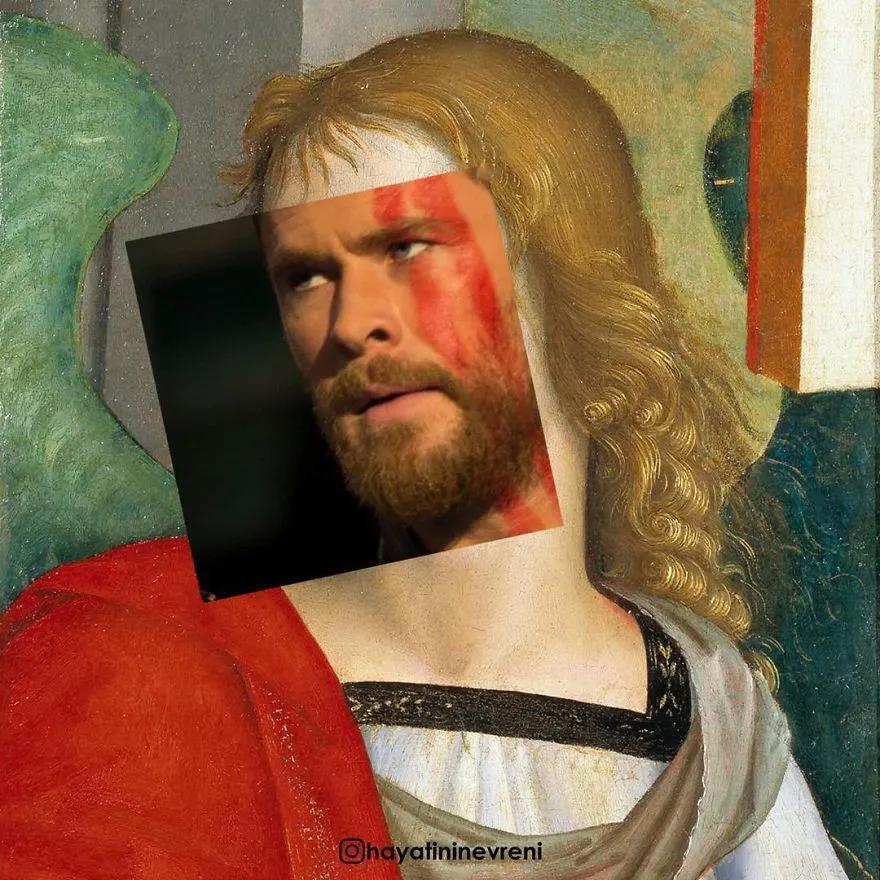 阿尔勒!艺术PS大神恶搞世界名画,梵高和蒙娜丽莎哭晕在厕所…