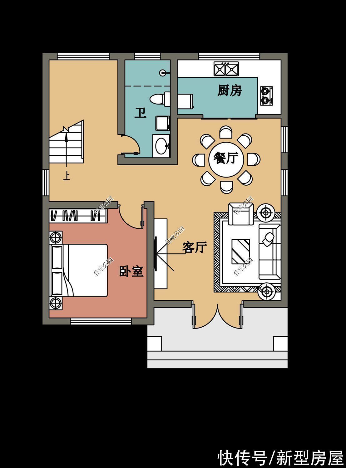 建筑面积|20万预算,能在农村建什么样的房子?8套图纸看看你喜欢哪一套