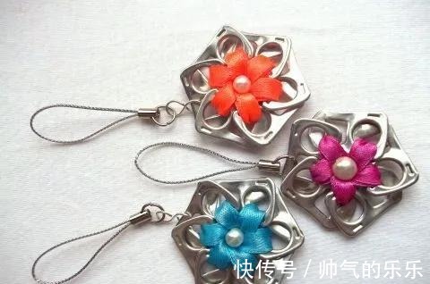 拉环|易拉罐喝完别扔,把环收集,简单的改一改,可做出很多妙用作品