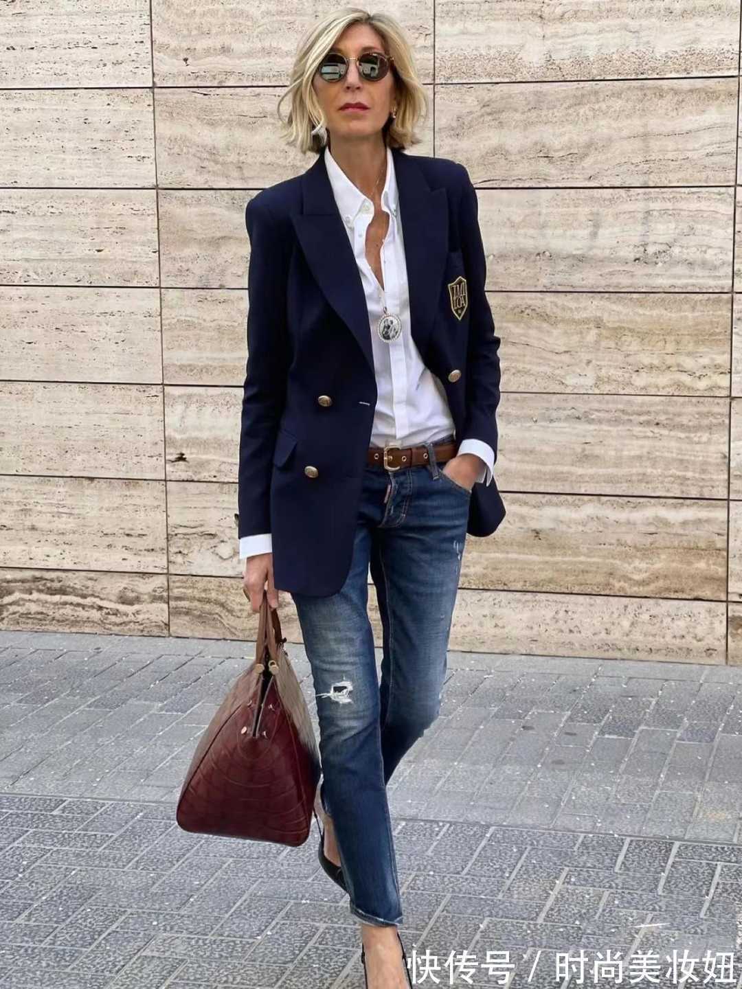 女性们 可以从30岁穿到60岁的搭配,简洁高级又洋气,照穿气质爆棚