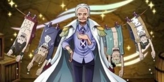 存在感|海贼王：最有存在感的4个海军中将，一个战力封神，差点宰了红发