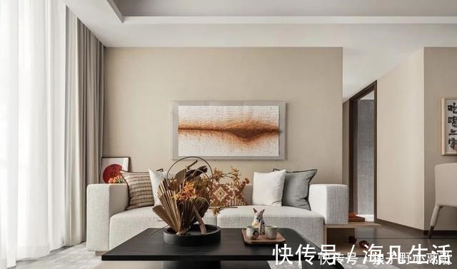 客厅|这才叫人间烟火气,75㎡三室一厅,小户型住出“迷你豪宅范”!
