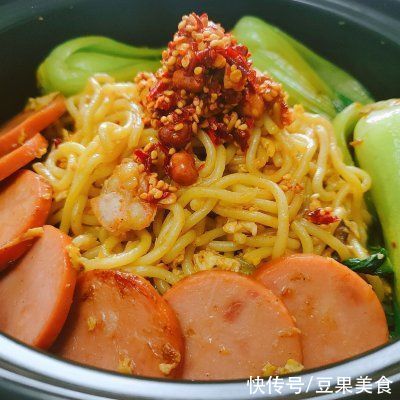 网红#精致一人食#港式车仔面，简单快手超美味