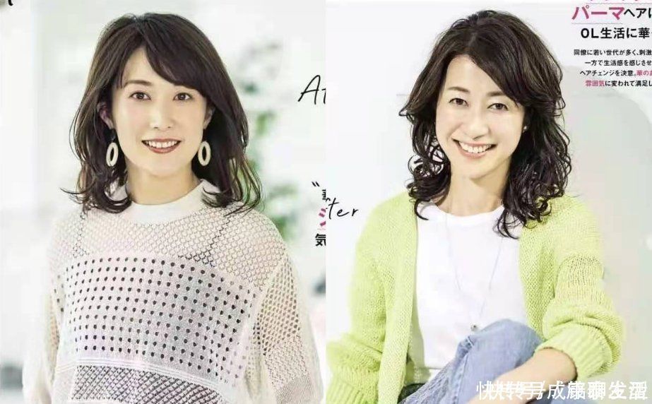 老人|为什么日本老人喜欢大卷，中国老年人喜欢烫小卷？审美文化不一样