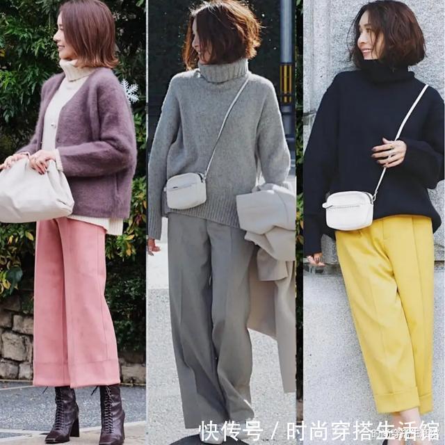 女人|优雅不分年龄,50、60岁女人冬天这样穿简约大方又气质,真美
