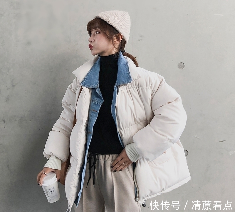  新出一种棉服叫“派克服”，23-45女人穿，时髦又添嫩暖美